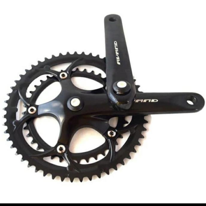 Termurah Gir/Crankset/Crank Set Avand Balap/Roadbike Alloy 53T/39T Bcd 130Mm