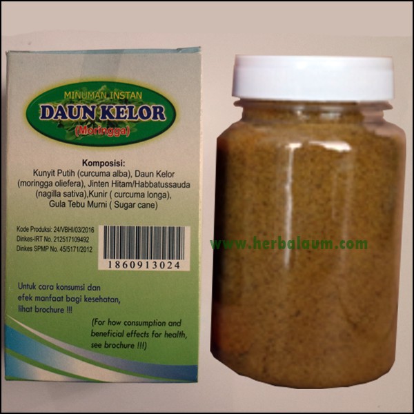 

Ramuan Herbal Instan Moringga Daun Kelor