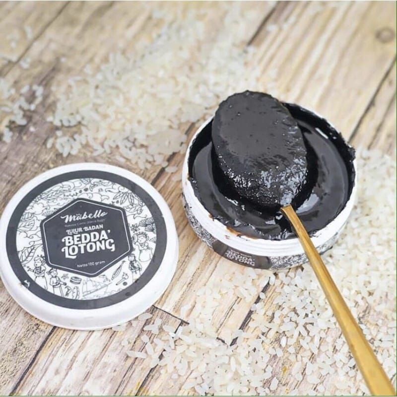 [BOCOR DIKIT] LULUR BEDDA LOTONG 100gr BPOM - ORIGINAL LULUR BADAN REMPAH HITAM BEDAK LOTONG ORIGINA