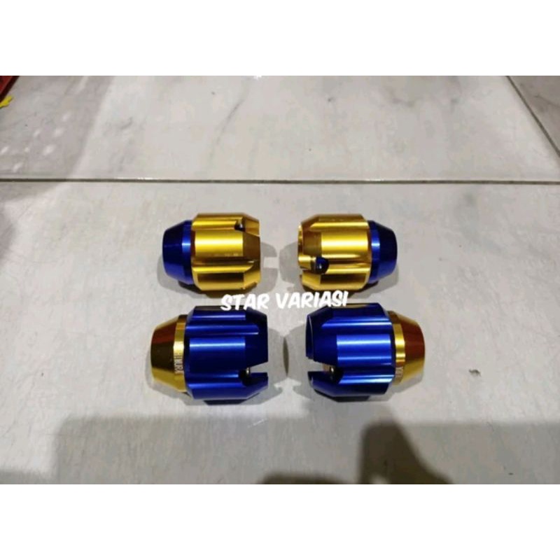 Jalu as roda depan full cnc 2 dua warna universal nmax pcx Vixion cb 150 dll