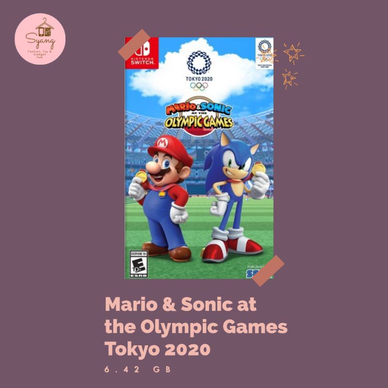 Mario &amp; Sonic at the Olympic Games Tokyo 2020 Nintendo Switch and Game