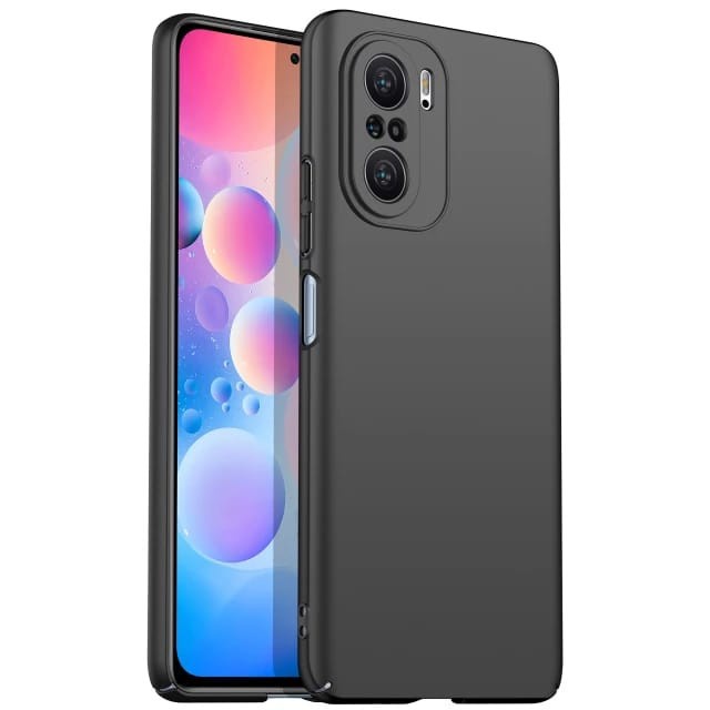 Case Redmi Note 10/Note 10S/Note 10 Pro/Note 8/Note 9 Slim Black Matte Macaron List