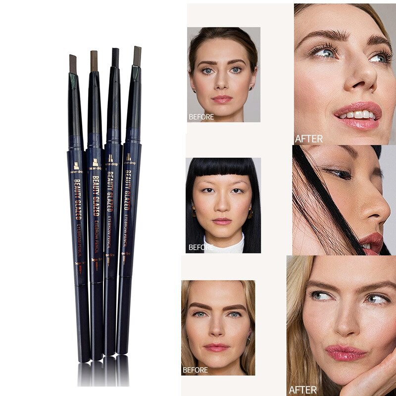 Beauty Glazed Double Head Eyebrow Pencil Beauty Glazed Pencil Alis  Beauty Glazed Pensil Alis Beauty Glazed Eyebrow Beauty Glazed