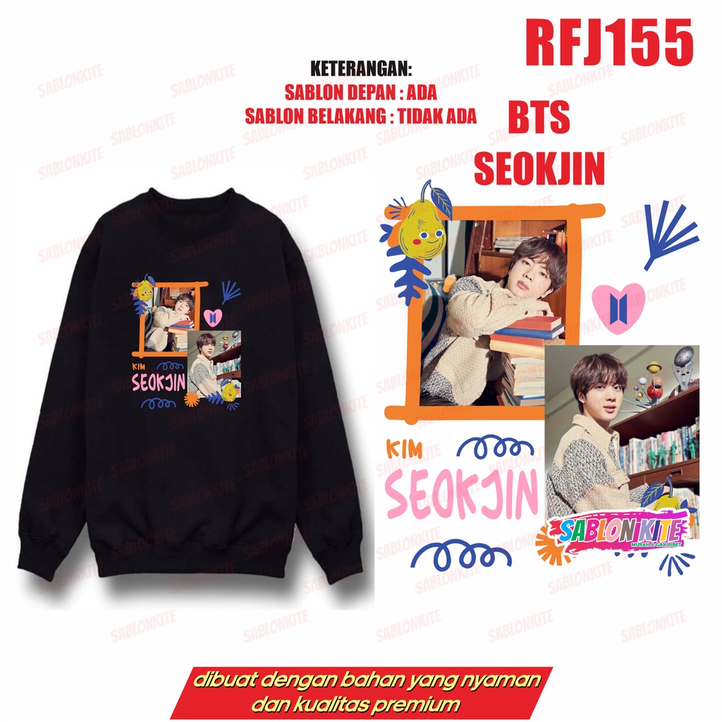 MURAH!!! SWEATER FOTO RFJ155 TAEHYUNG JUNGKOOK JIMIN JHOPE JIN NAMJOON SUGA