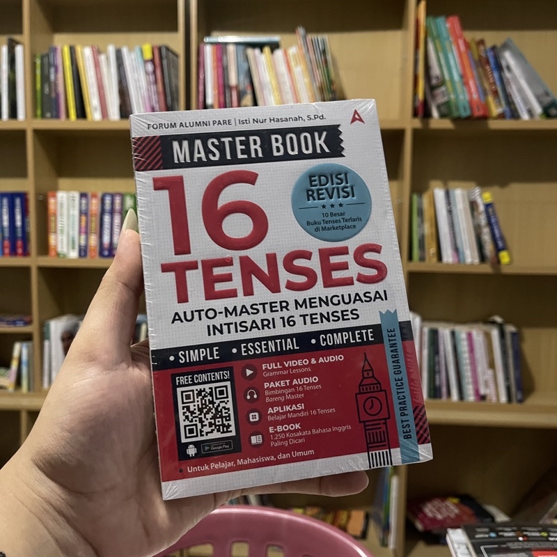 BEST SELLER MASTER BOOK 16 TENSES AUTO-MASTER MENGUASAI INTISARI 16 TENSES KARYA FORUM ALUMNI PARE B