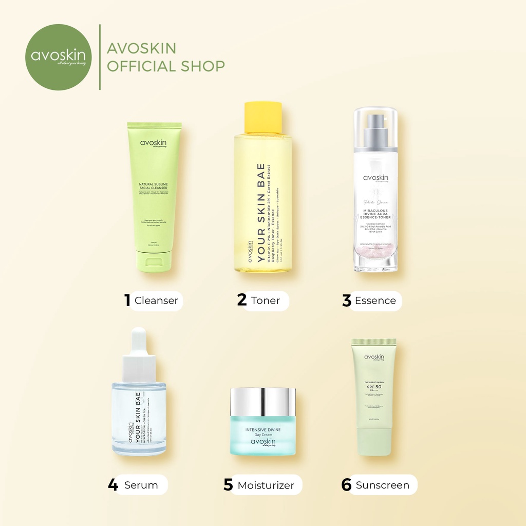 Toner Avoskin Your Skin Bae Vitamin C 100ml-Mencerahkan Kulit Wajah