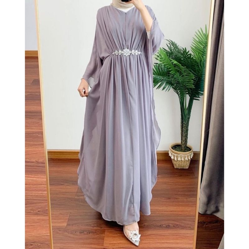 GAMIS KAFTAN SEZANA DRESS WANITA PANJANG/KEKINIAN/TERBARU 2022/DRESS REMAJA