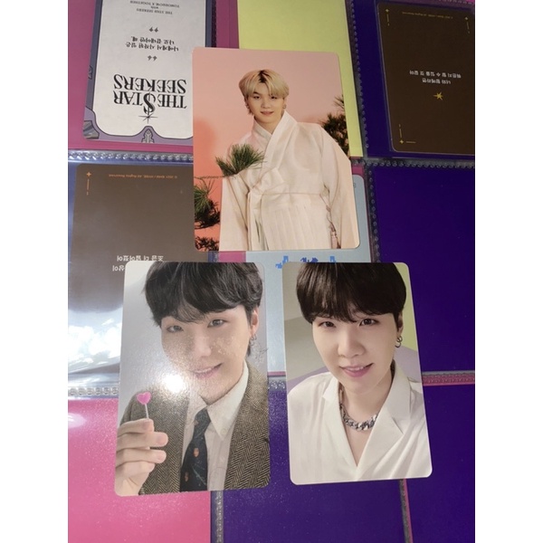 [BOOOKED] PC BTS SUGA YOONGI FESTA SET  + DALMAJUNG
