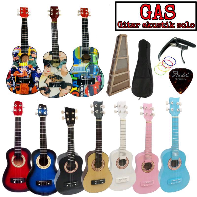 Ukulele /ukulele senar 4/ Kentrung senar 4/ukulele murah/ukulele senar bagus/ukulele bunus tas/u