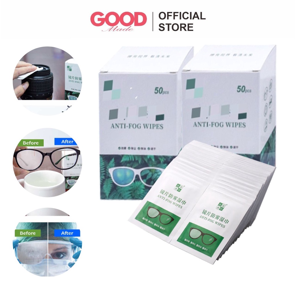 GOOD MADE - Anti Fog Tissue | Tissue Kacamata Anti Kabut | Lensa Anti Kacamata | COD