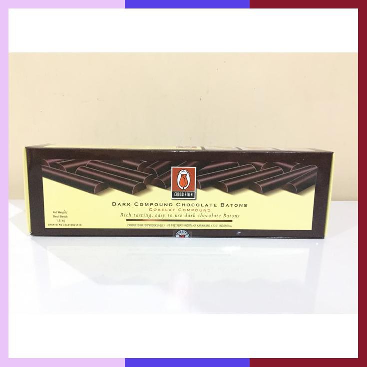 

Coklat Stick Chocolate Batons Compound Sticks Cokelat Tulip 500Gr