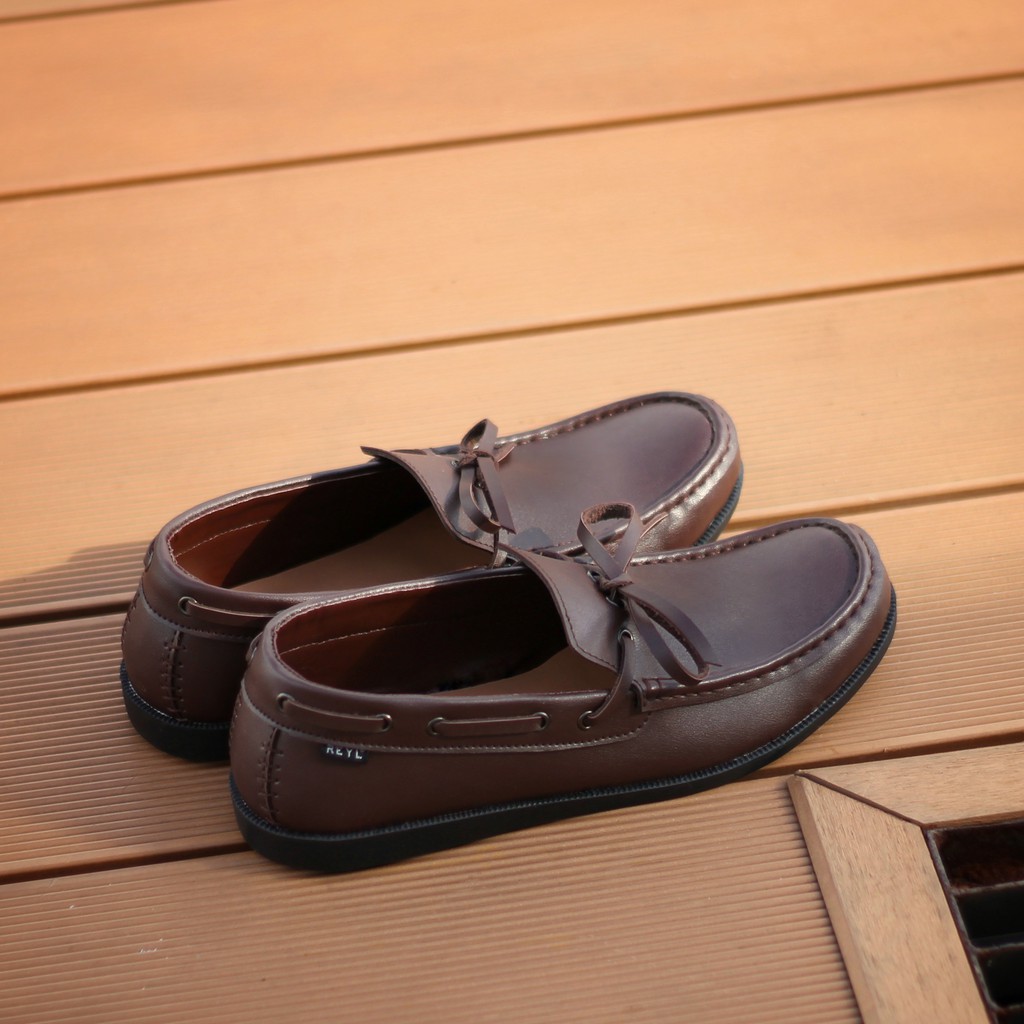 LICK SPECIAL - Sepatu Loafers Kasual Loafers Kulit Klasik Formal Kerja Kuliah Pria/Cowok - Loafer