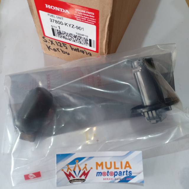 PELAMPUNG TANGKI SUPRA X125 HELM IN CARBU HGP 37800-KYZ-901