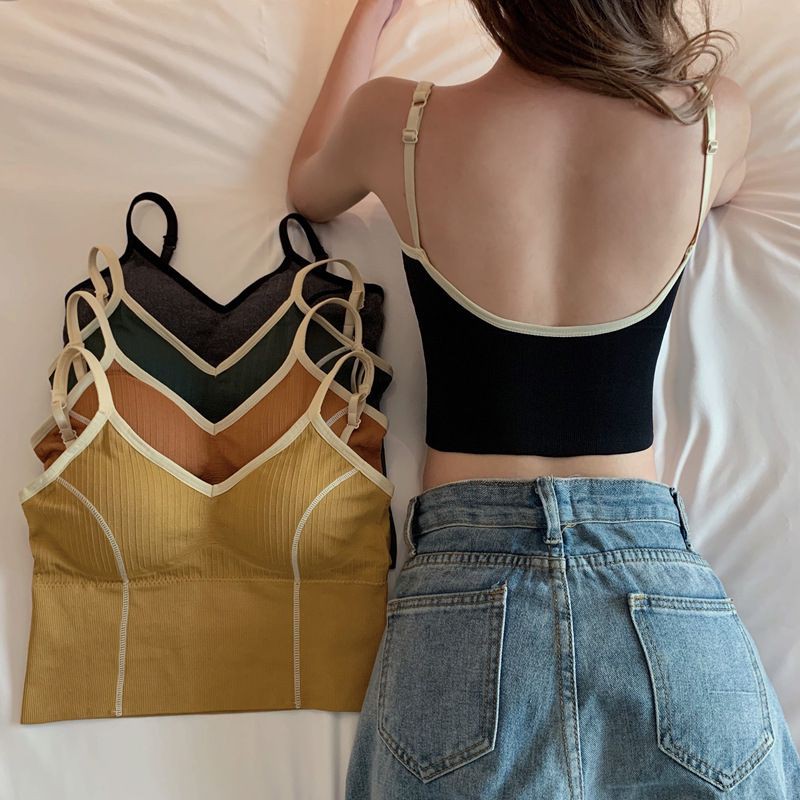 C368 • Low Back Bralette Croptop Bra Import • Fashion Wanita