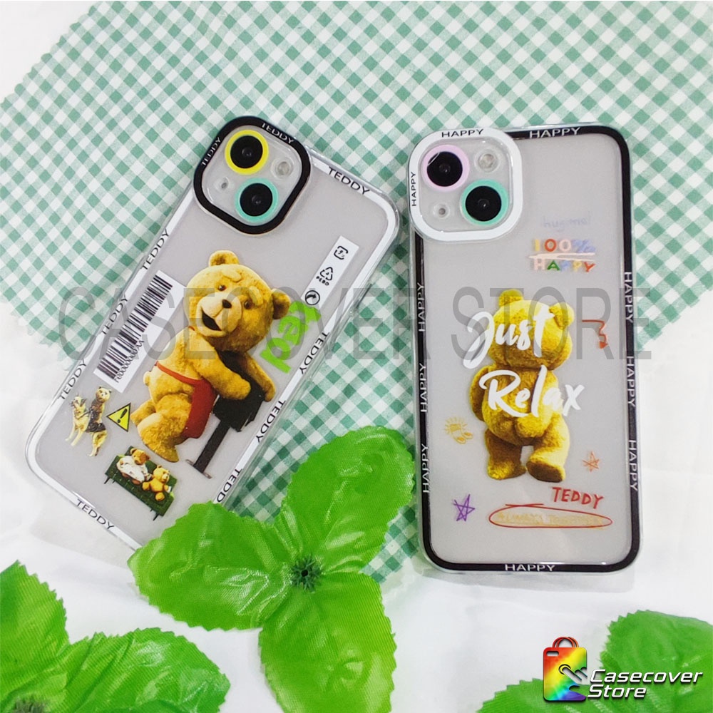 Bear Cartoons - Slicone Case Full Cover iPhone 7 8 7+ 8+ X XS XR XSMAX 11 Pro Promax 12 13 Pro Promax