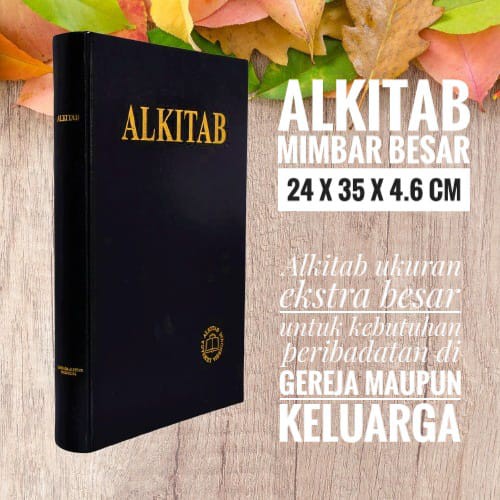 Alkitab Kristen Mimbar Keluarga Terjemahan Baru Edisi 2 TB2 073 TI Ukuran Super Besar Untuk Manula Orangtua dan Lansia