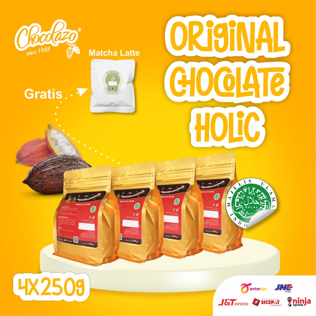 

COKLAT BUBUK ORIGINAL 1KG BUBUK MINUMAN COKELAT CHOCOLAZO SIAP SEDUH KEMASAN ZIPPER PRAKTIS COCOK UNTUK CAFE DAN HOME CAFE