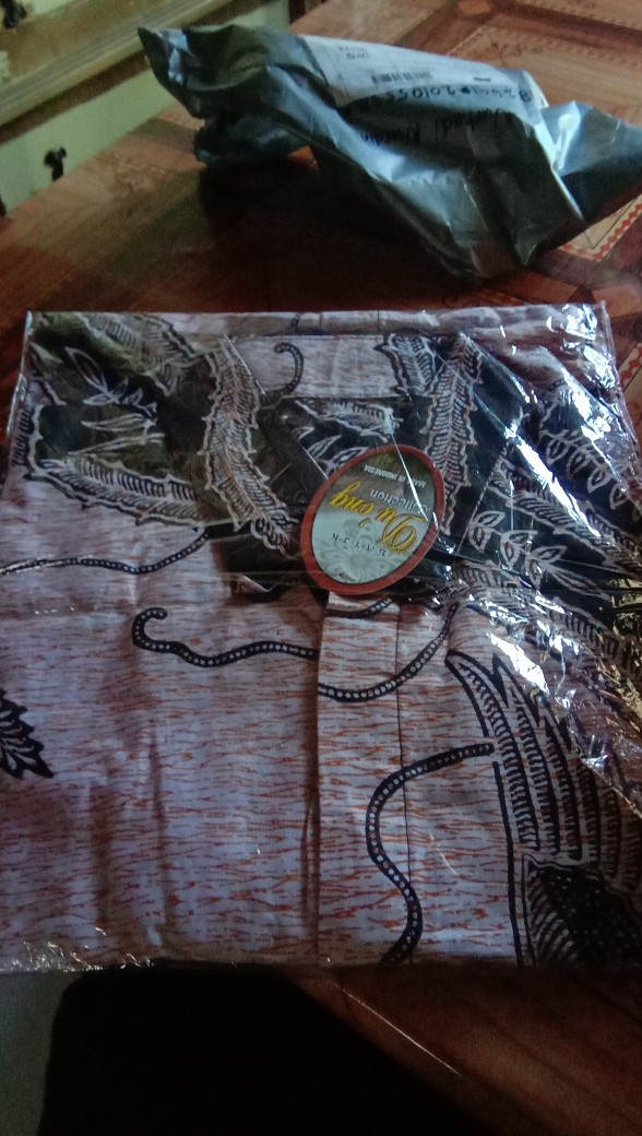 Bswart Batik Hrb026 Kenongo Hem Pendek Padi Pekalongan M L Xl Batik Pria Murah Modern Grosir