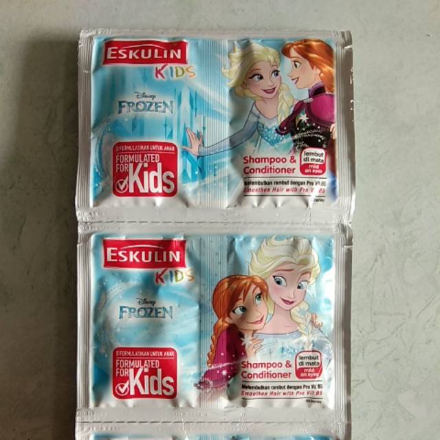 Eskulin kids Shampoo & Conditioner Frozen (1 renceng)