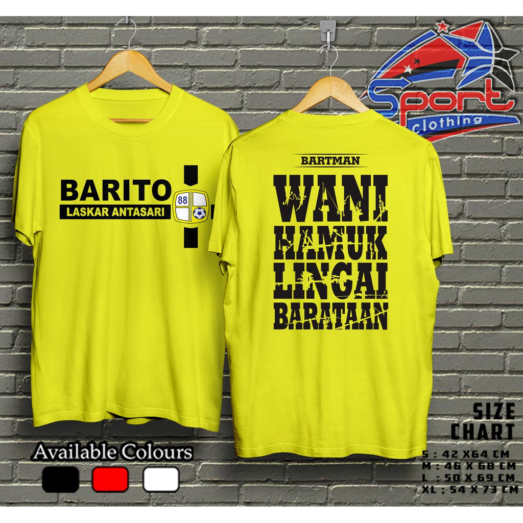 kaos BARITO PUTERA BARTMAN