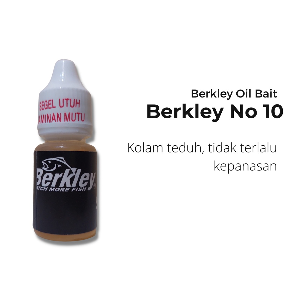 Essen Ikan Mas Berkley Oil Bait No 10 - Untuk Kolam Teduh dan Tidak Panas Cocok Untuk di Danau