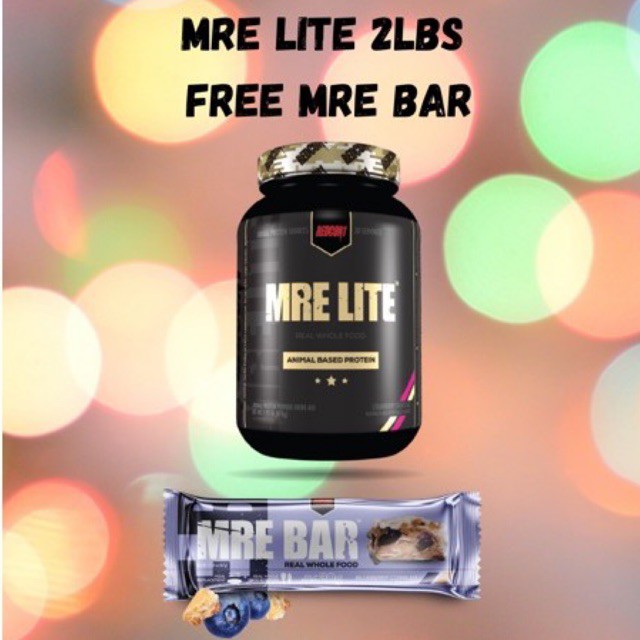 Redcon1 MRE Lite 2lbs Meal Replacement Real Whole Food Protein