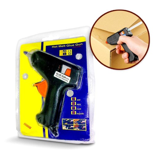 IKILOSHOP HOT MELT GLUE GUN alat LEM TEMBAK 10W WATT bakar Kecil / Pistol Lem