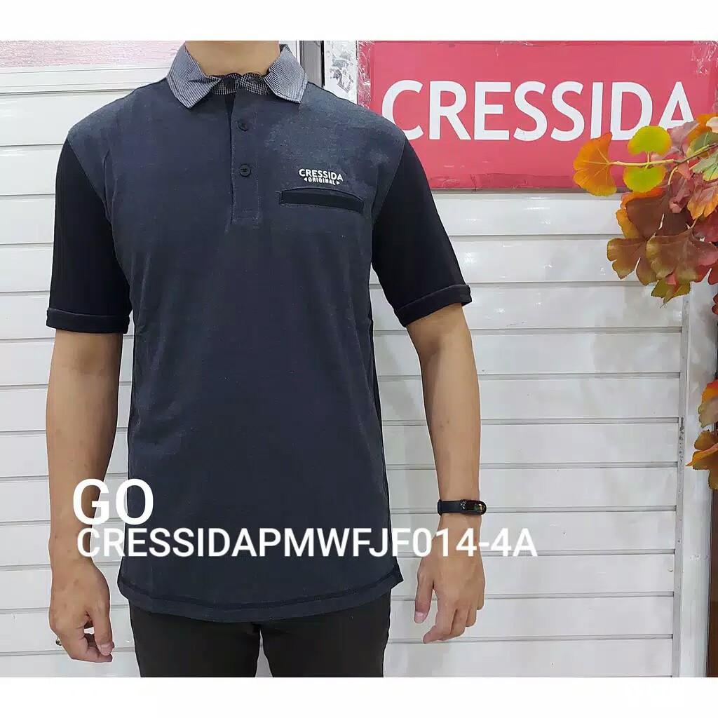 BB Polo Shirt CRESSIDA Original PMWFJF014 4A kaos pria