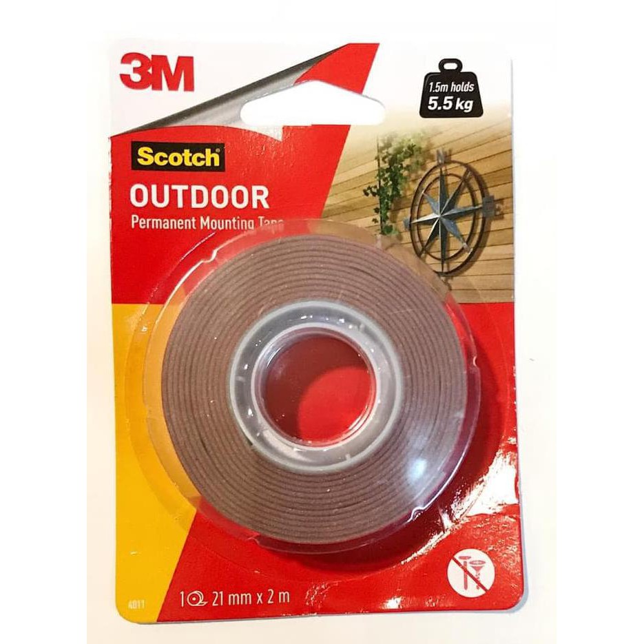 

HARGA SPESIAL 3M Scotch Double Tape VHB Mounting Outdoor - 21 mm x 2 m