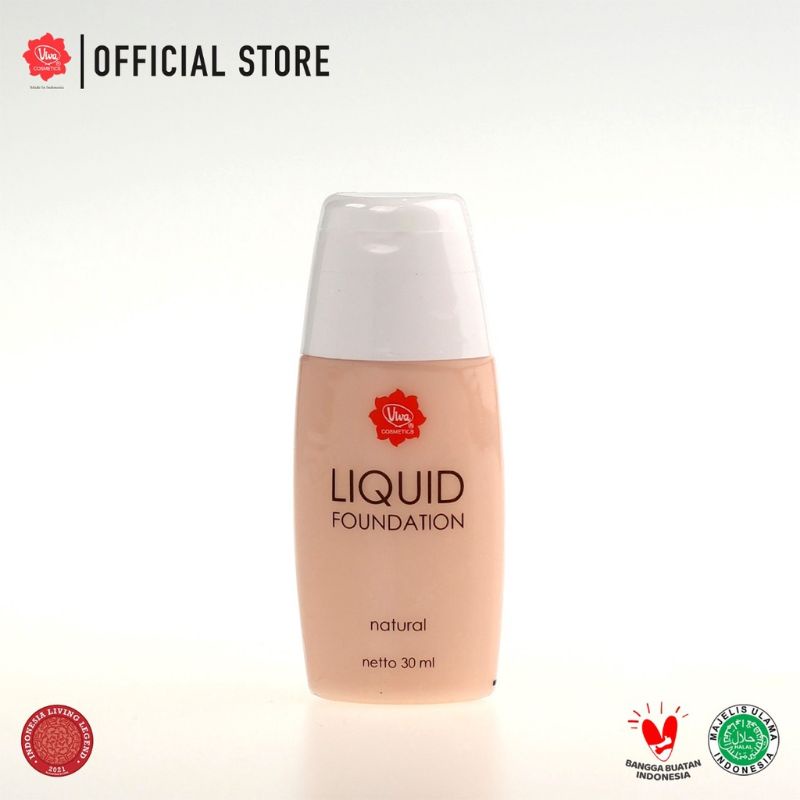 Viva Liquid Foundation 30ml/Viva Alas Bedak Cair