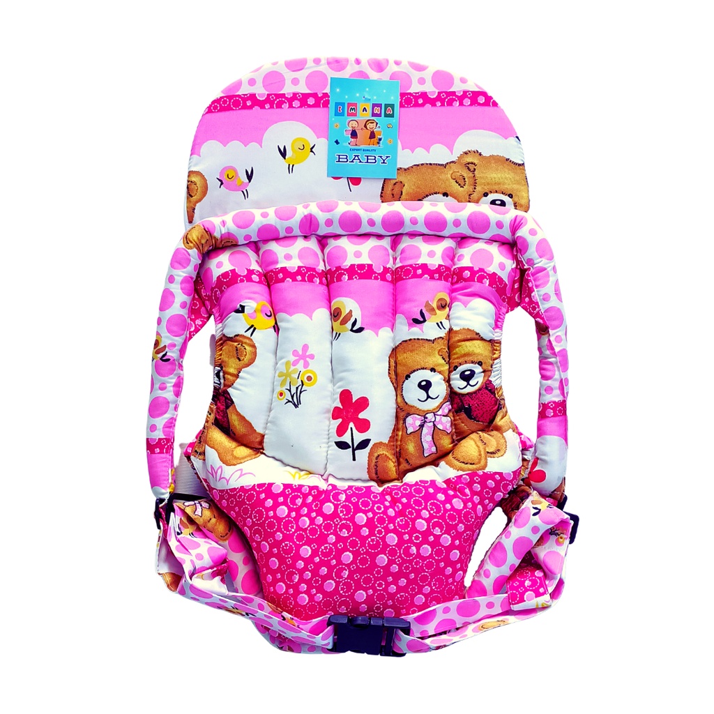 Gendongan Bayi Depan Beruang Lucu-1Pcs Pink