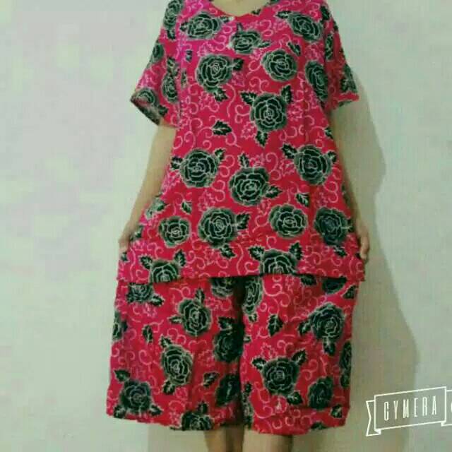 Setelan Kulot Batik Jumbo