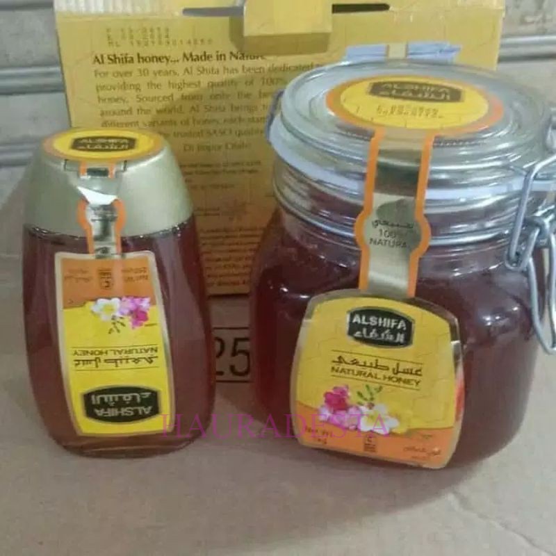 

JUAL Madu Arab Alshifa 1kg paket free 250 gr Squenzee Asli Original