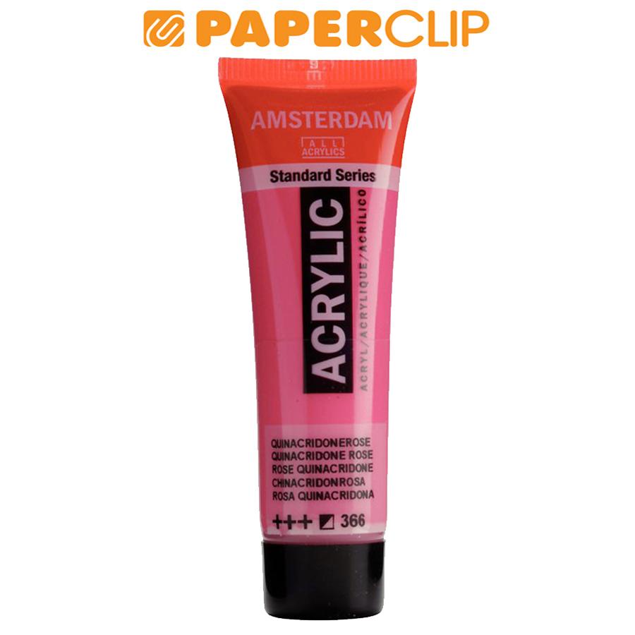 

CAT ACRYLIC AMSTERDAM S1 QUINACRIDONE ROSE 17043660AAC 20ML