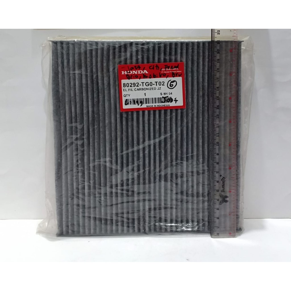 FILTER CABIN AC KARBON ASLI HONDA 80292-TG0-T02 HONDA FREED HONDA BRIO