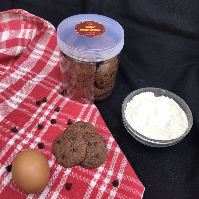 

BROWNIE CHIPS Kue Lebaran / Cemilan 200g