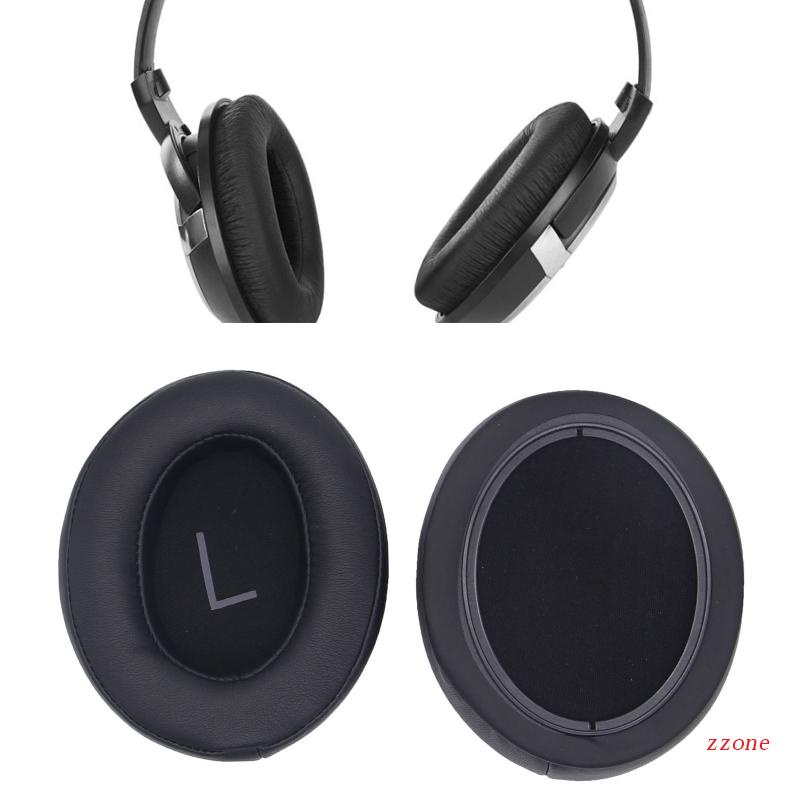 Zzz Bantalan Telinga Headphone Wireless MOMENTUM 3 3.0 Bentuk Bulat Bahan Kulit Domba