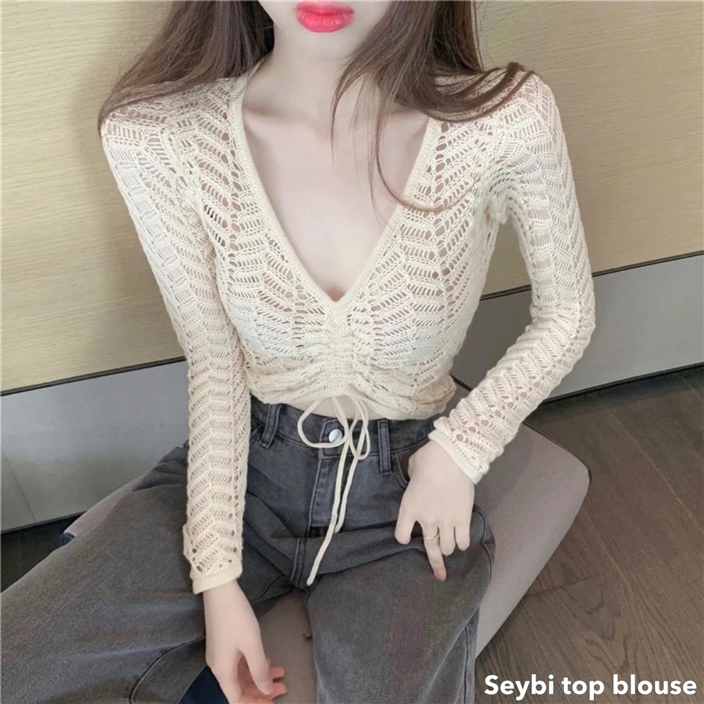 Seybi top blouse -Thejanclothes