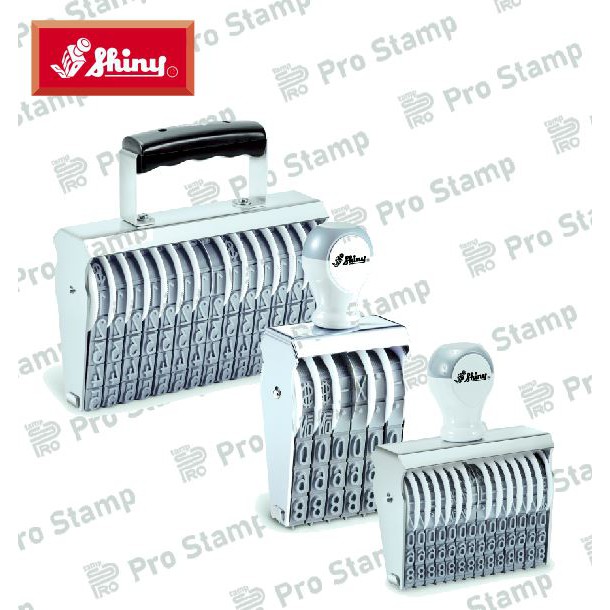Stempel Shiny N-310  Stempel Angka custom huruf Huruf 5mm