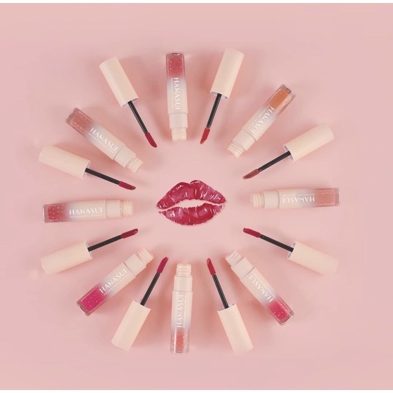 ORI BPOM hanasui mattedorable lip cream matte lipcream waterproof velvet lipmatte bibir