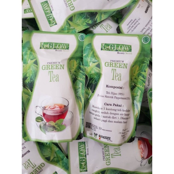 Teh pelangsing bpom / L-glow slimming tea/ teh diet