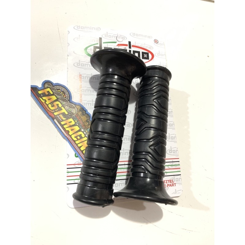 Handgrip handfat Domino karet polos ulir universal