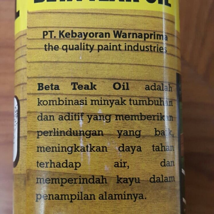 

PASTEL-DRY-OIL- TEAK OIL EXPORT QUALITY SNI -OIL-DRY-PASTEL.