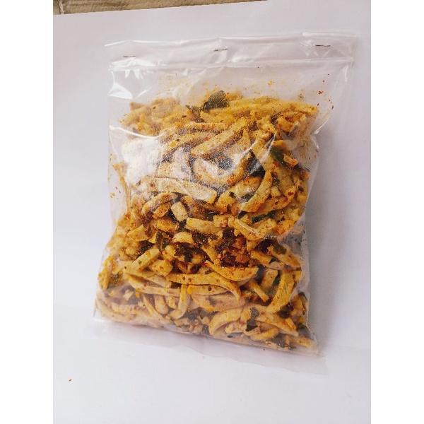 BASRENG STICK SUPER RENYAH VIRAL [ 250 gr ] /PEDAS DAUN JRUK BUMBU BASAH REMPAH ASLI/HALAL-stick pedas dj 250gr