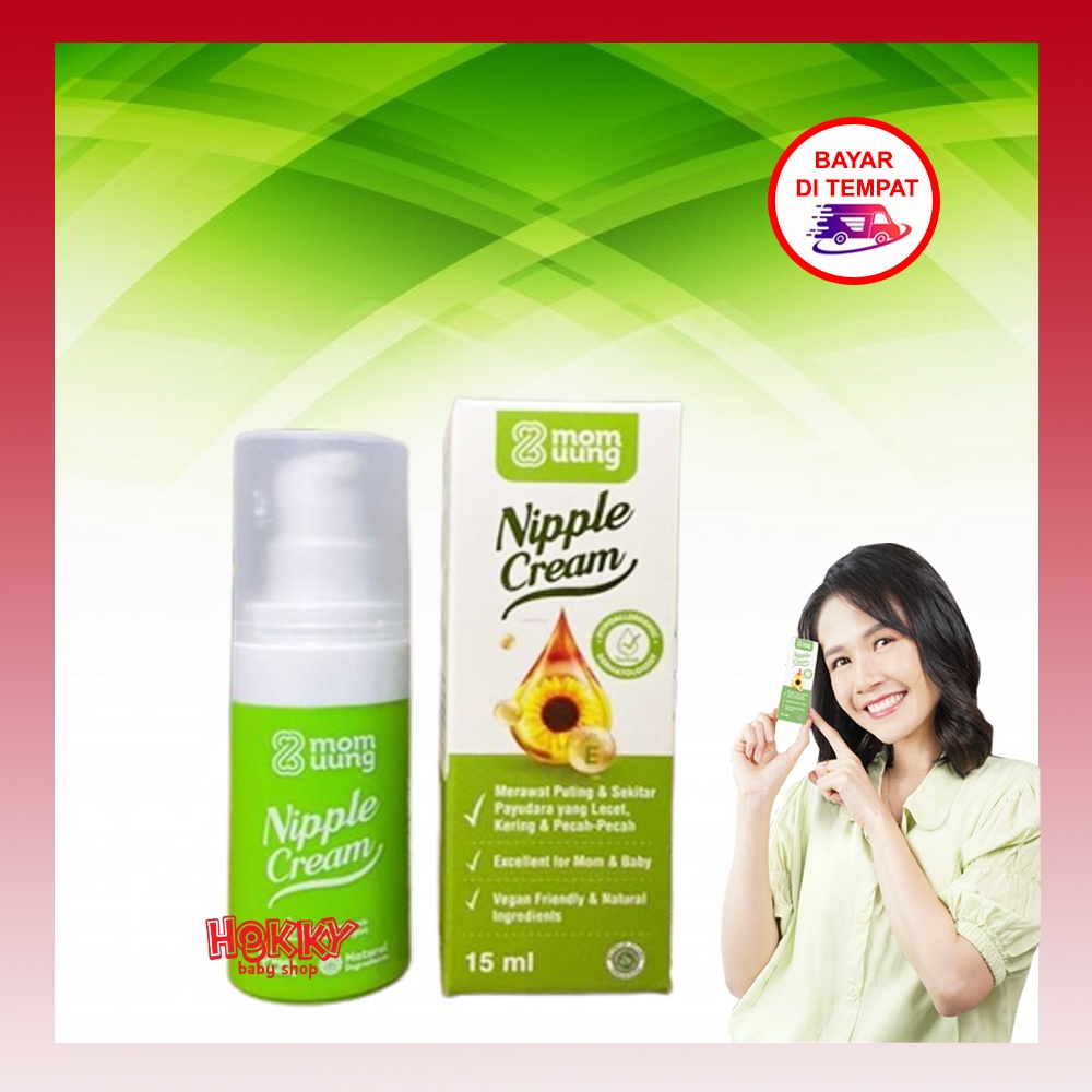 Mom Uung Nipple Cream Krim Puting Anti Lecet Momuung