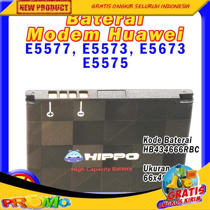 Baterai Huawei E5577 E5573 E5673 E5575 Hb434666Rbc Hippo Baterai