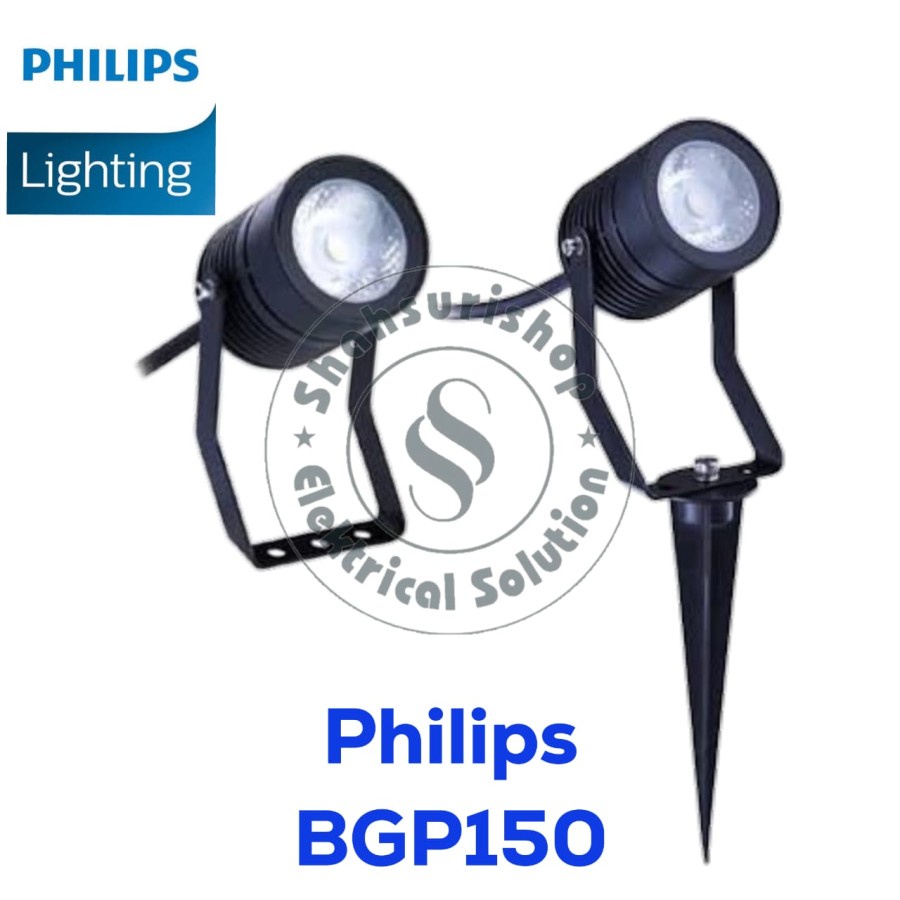 LAMPU LED PHILIPS BGP 150 6W 6 WATT LED SOROT TAMAN TANCAP DAN TEMBOK