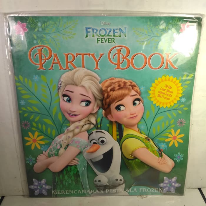

FROZEN FEVER PARTY BOOK