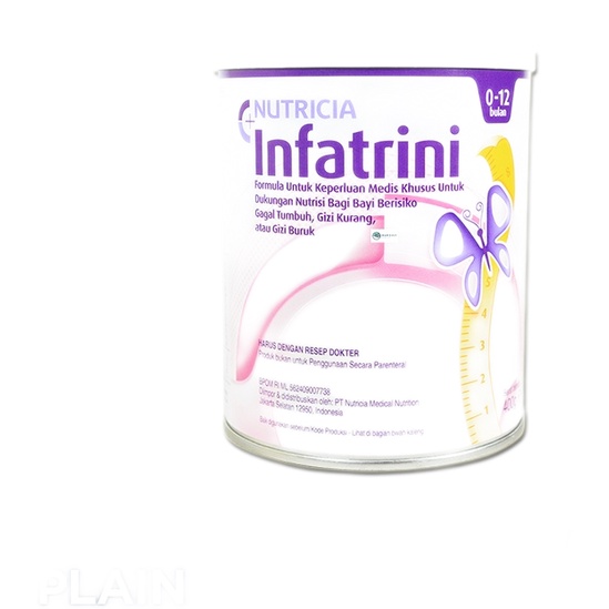 Nutricia Infatrini Powder Susu Bayi dengan Gizi Kurang | Gizi Buruk/Anak Resiko Gagal Tumbuh | 400g