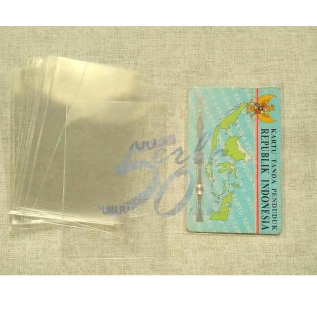 

Plastik ID Card Kartu 6x9 Kaca KTP Kartu Kredit Member .,.,.